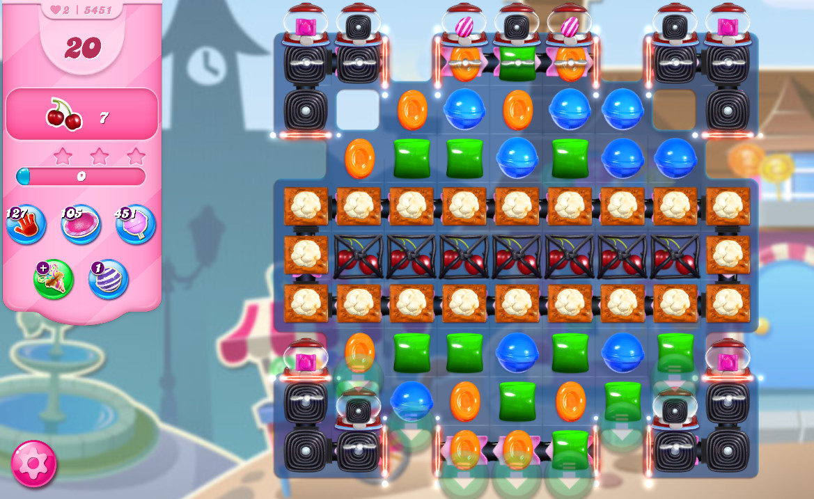 Candy Crush Saga level 5451