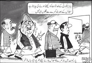 daily newspaper cartoon pakistan