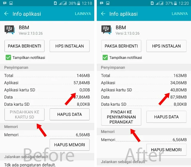 Manager aplikasi Android