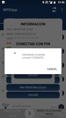 Averiguar claves WiFi combinando Android con Windows