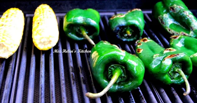 Stuffed Poblanos at Miz Helen's Country Cottage