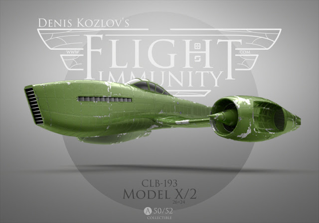 Flight Immunity by Denis Kozlov: collectible aircraft art with a steganographic twist (www.flightimmunity.com)