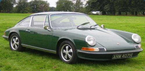 How much horsepower did the first Porsche 911 have?