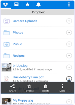 dropbox app preview