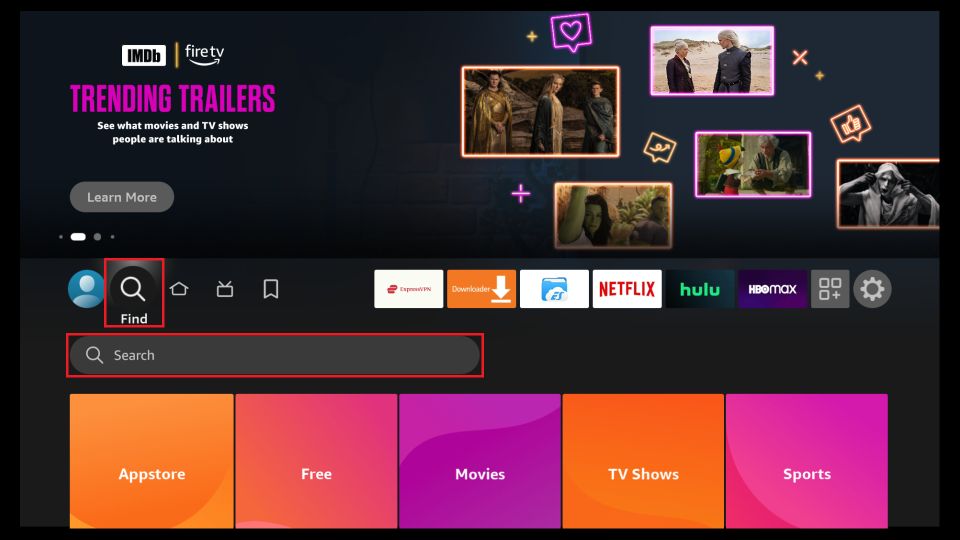 Find Search FireStick