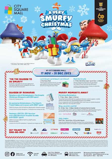 Have A Very Smurfy Christmas at City Square Mall - Activities