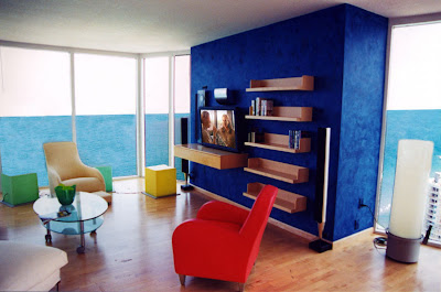 Blue  Brown Living Room Designs on Beautiful Living Room Interior Design Florida   Interior Design