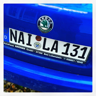 Autokennzeichen: NAI-LA