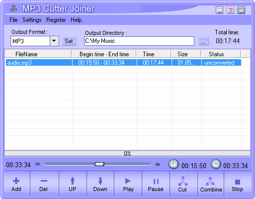 MP3 Cutter Joiner Full