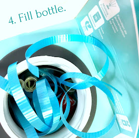 Fill up a water bottle with gifts @michellepaigeblogs.com