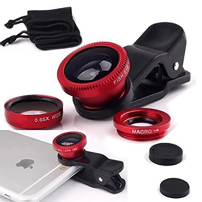 Expand Your Smartphone Photography with the 3-in-1 Universal Clip Lens Kit for iPhone & Most Smartphones!