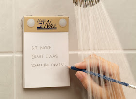 waterproof notepad for shower