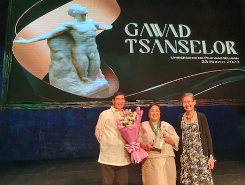 Dr.  Aida I. Yap is 2023 Gawad Tsanselor sa Natatanging REPS Awardee