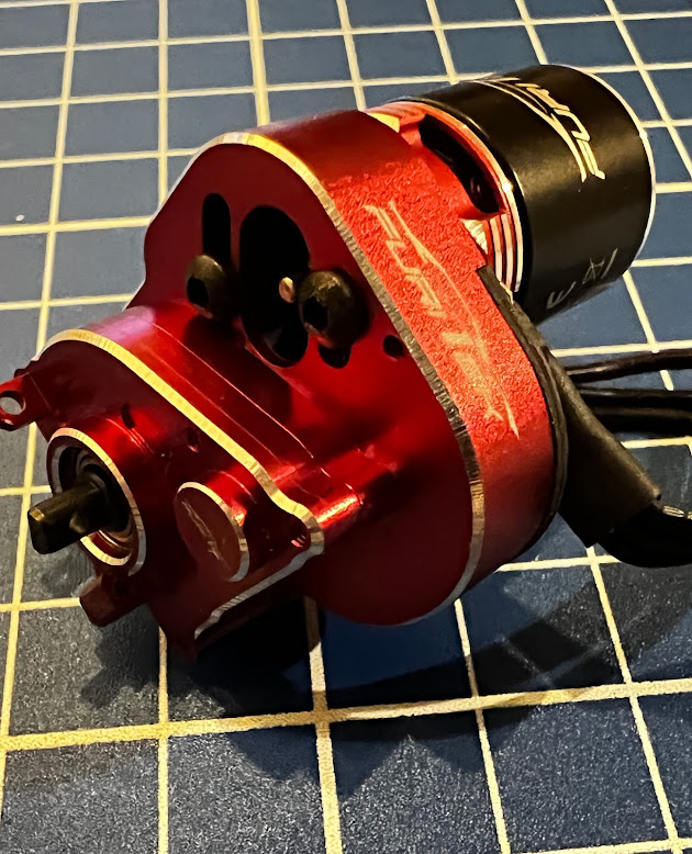 FURITEK MICRO STELLAR TRANSMISSION WITH MICRO KOMODO BRUSHLESS SETUP