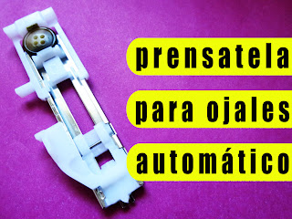 Prensatelas: para ojales