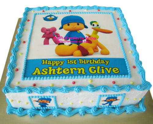 Birthday Cake Edible Image Pocoyo 