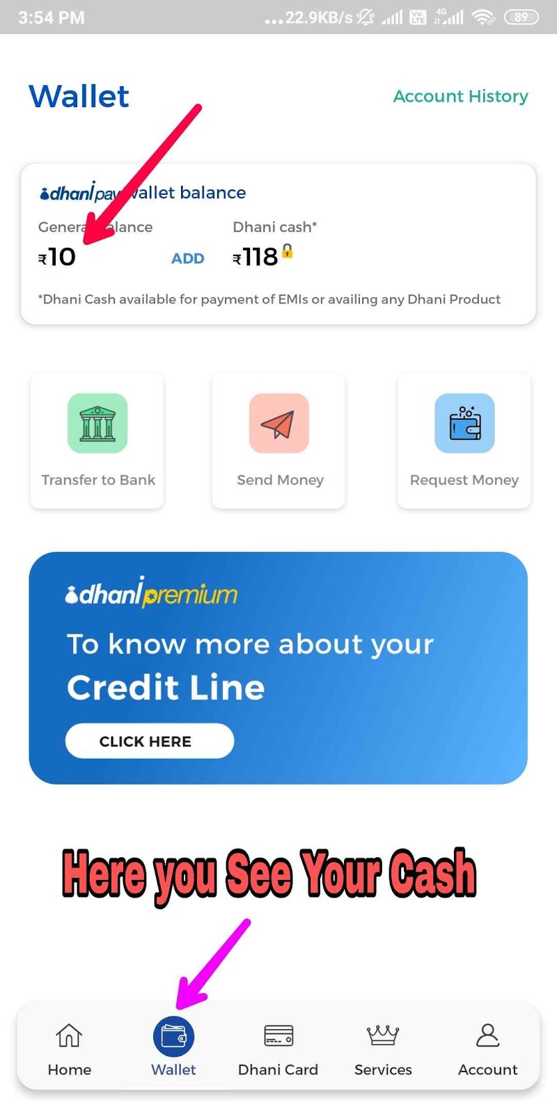 Get Rs20 Reacharge form Dhani App Best Make Money Online