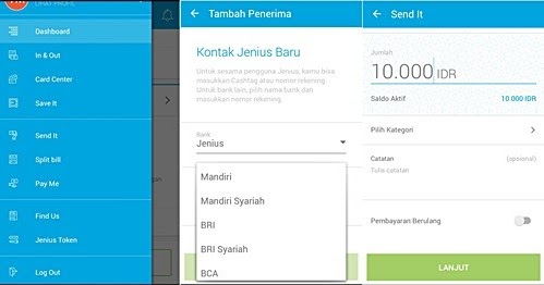 cara transfer uang dari aplikasi jenius btpn - tips