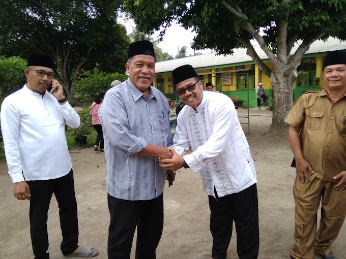 Keluarga Besar Dinas Pendidikan Sergai Buka Puasa Bersama Di SDN 102071 Dolok Masihul