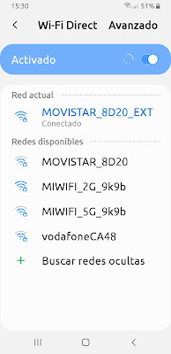 App de configuración del extensor wifi