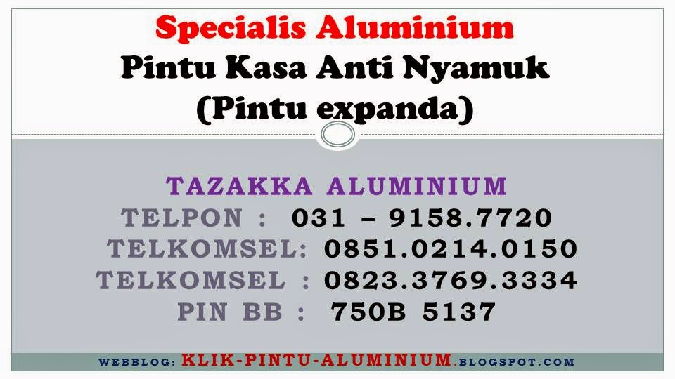  Pintu  Aluminium  Kasa Nyamuk Expanda di SURABAYA 