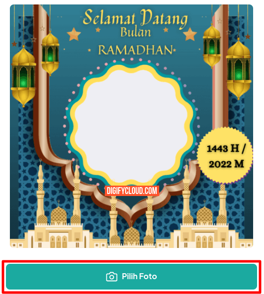 Download Twibbon Ramadhan 2022 CDR Gratis dan Tutorial Membuat Twibbon Ramadhan Secara Online