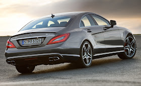 2012 Mercedes-Benz CLS63 AMG Rear Angle View