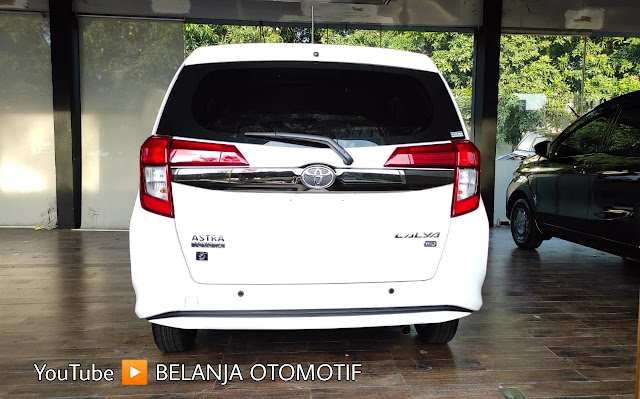 Toyota Calya 2021 Tampak Belakang