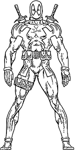 5 Strong Fighters Free Coloring Pages