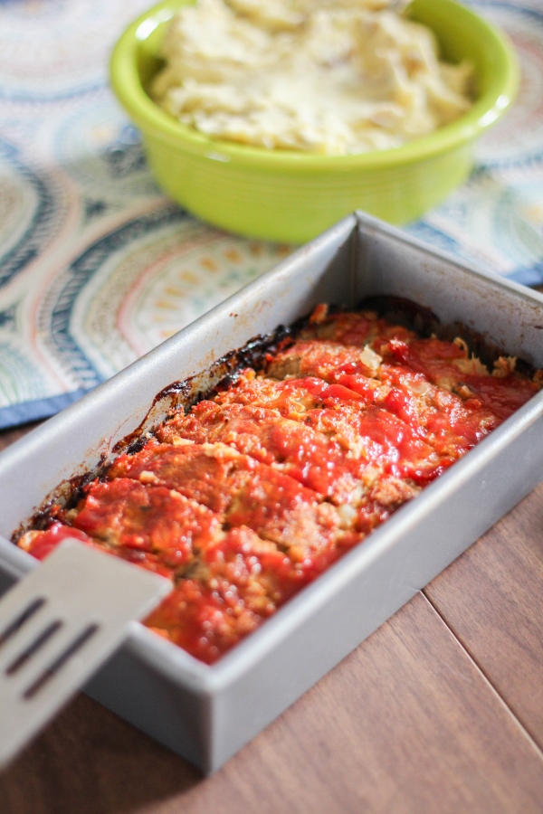 This is the Best Turkey Meatloaf I've ever had! It's moist and flavorful and is the perfect comfort food.