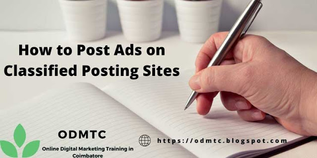 How to Post Ads on Classified Sites