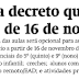 Governo publica decreto que permite volta às aulas a partir de 16 de novembro no Acre