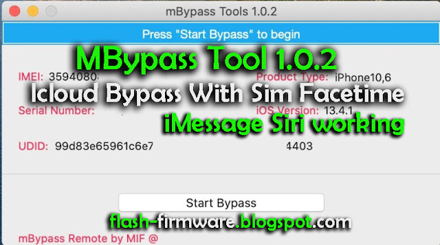 MBypass Tool 1.0.2 Icloud Bypass With Sim Facetime iMessage Siri working