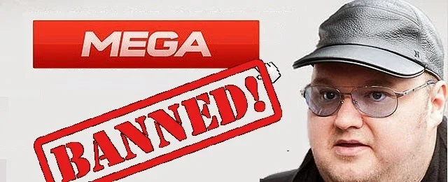 Mega blocked, Mega Banned, Dotcom's mega seized