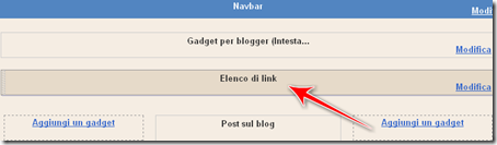 come creare menu personalizzato orizzontale blog blogspot