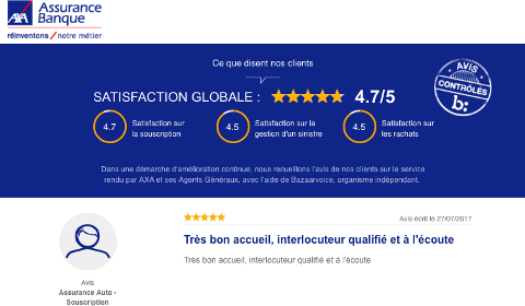 Avis clients AXA France