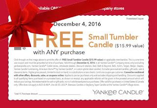 Free Printable Yankee Candle Coupons