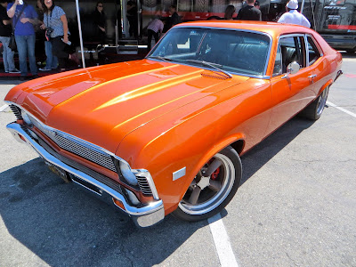 Chevy Nova '68 naranja