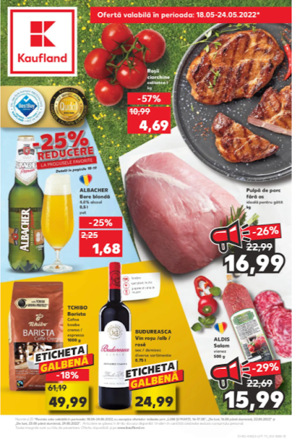 Kaufland Promotii + Catalog - Brosura 18-24.05 2022