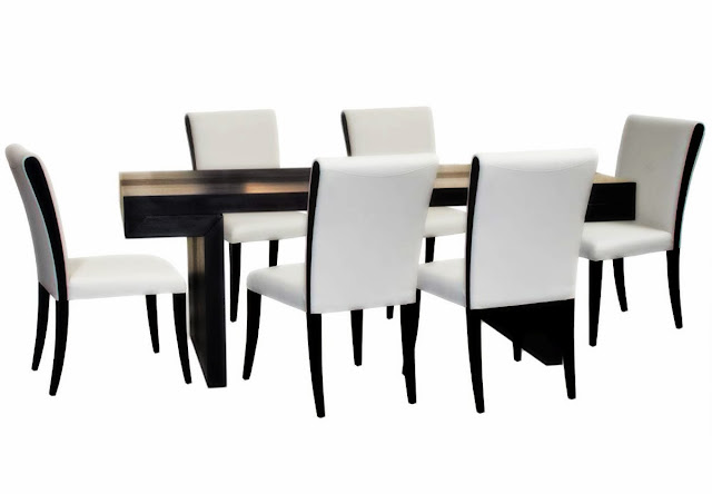 Dining Table with Six Chairs Design