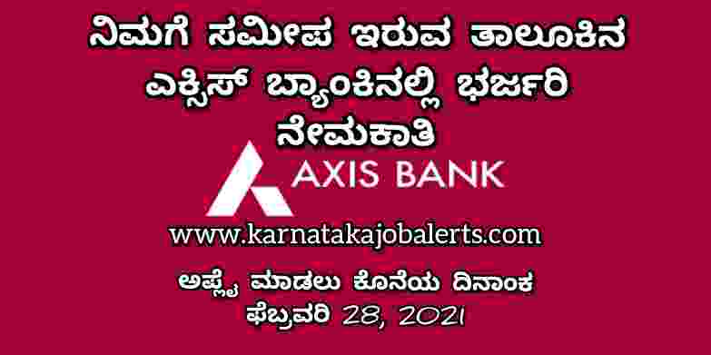 Axis Bank Recruitment | Apply for CSO, Relationship Officer at Axis Bank