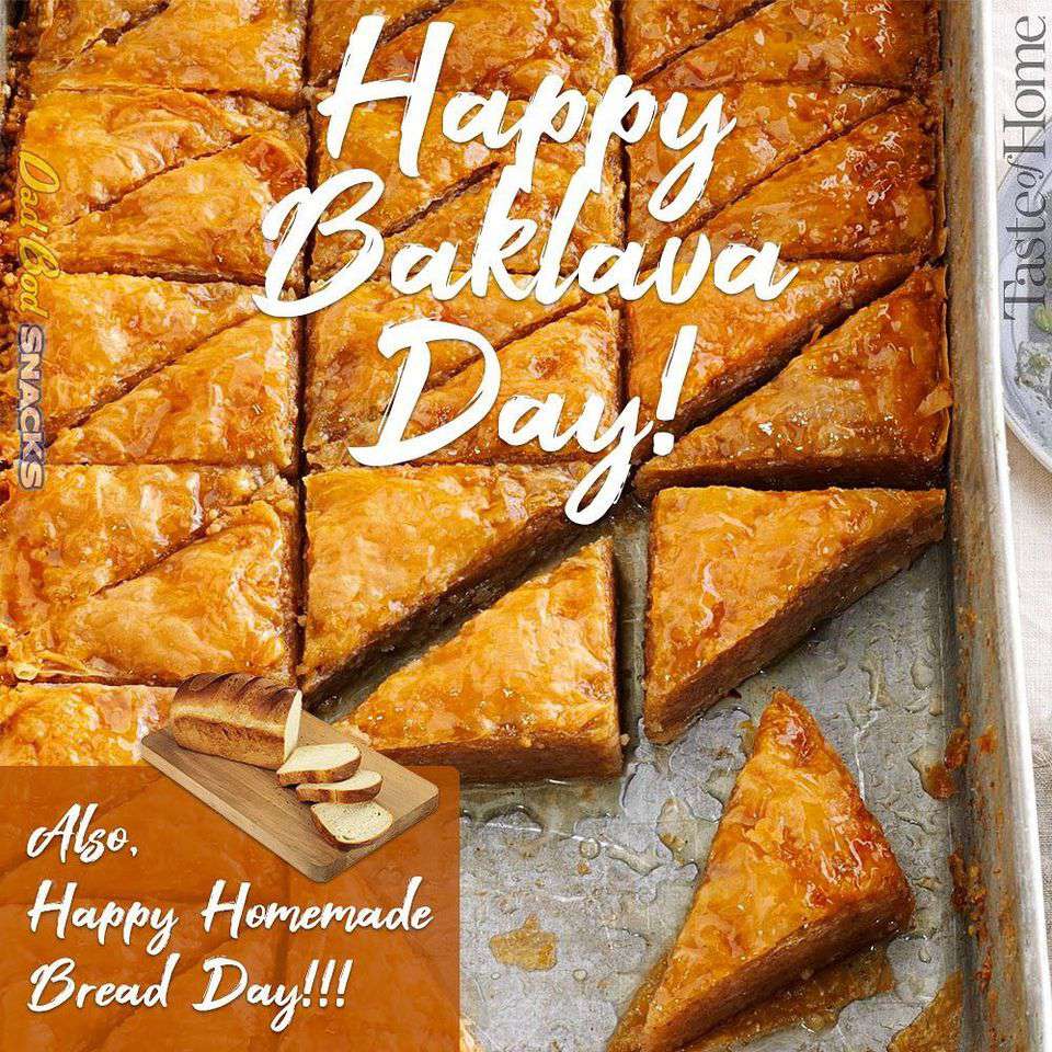 National Baklava Day Wishes For Facebook