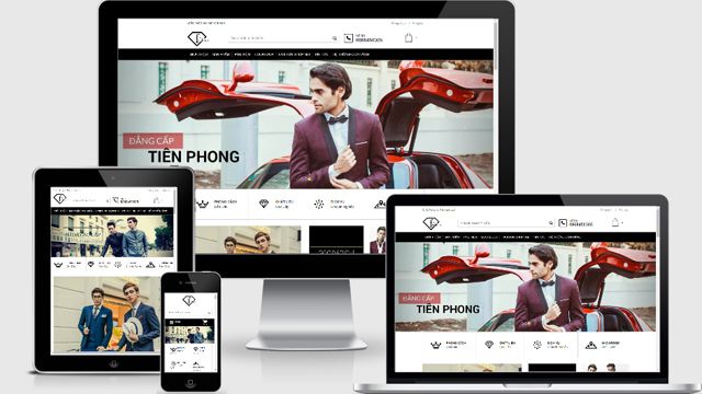 template blogspot bán hàng thời trang FashionShop