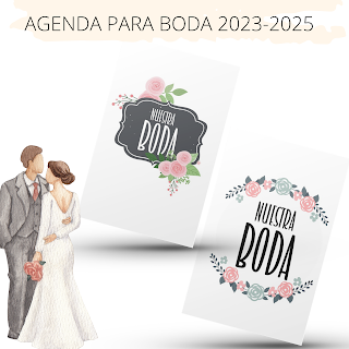 agenda, boda, editable, powerpoint, fiesta, ceremonia, menú, luna de miel, despedida de soltera, pedida de mano