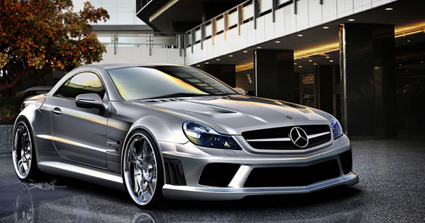 Mercedes E-Class superlight carbon fiber