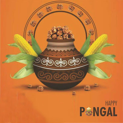 Happy Pongal Drawing