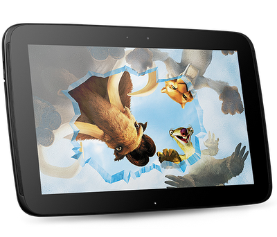 Google Nexus 10 tablet with Android Jelly Bean 4.2