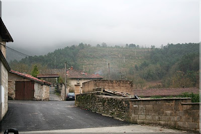 Caseríos en la parte alta de Zuhatzu