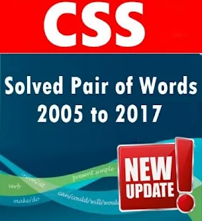 CSS Pair of Words