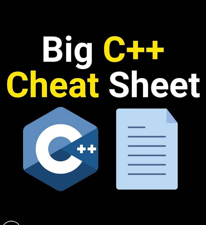 C++ Big Cheat sheet